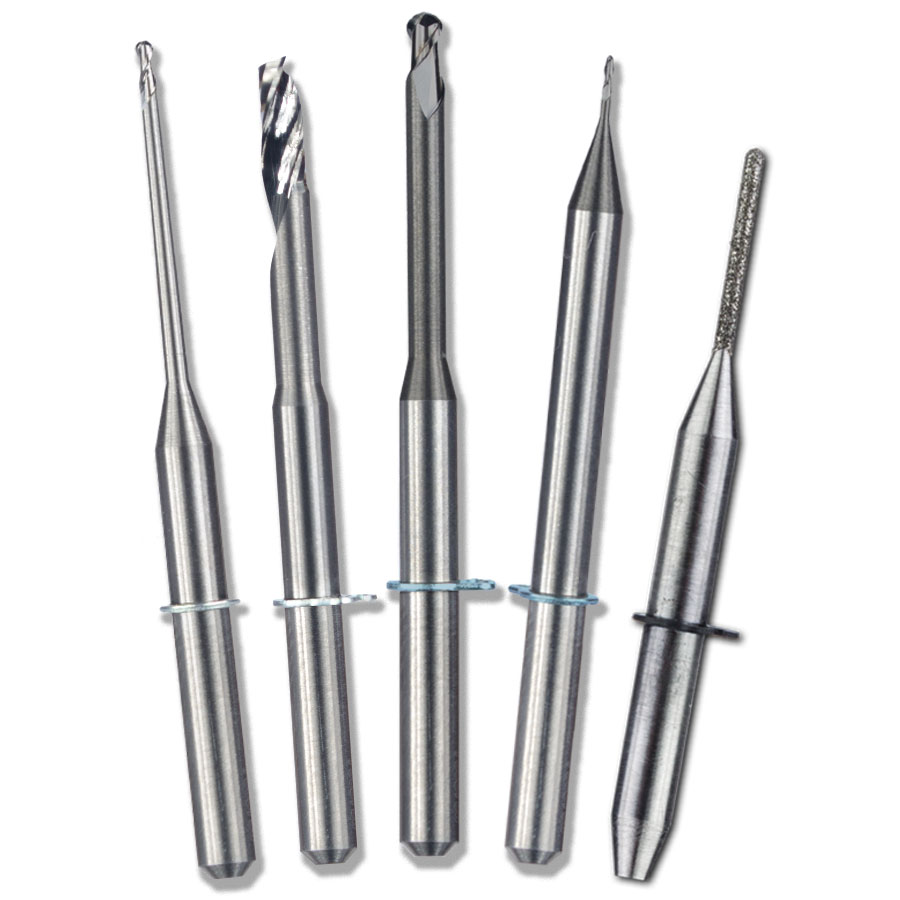 CVD Diamond Coating Dental CAD CAM Carbide Milling Bur VHF